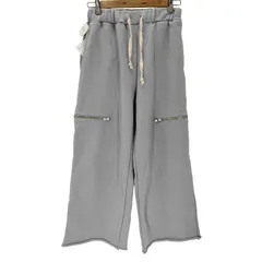 シールームリン Sea Room lynn ハイウエスト Zipカットスウェットパンツ レディース  M