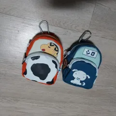 クレヨンしんちゃん/シロ コインケースキーホルダー 2個まとめ