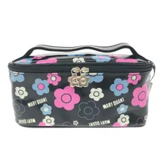 MARY QUANT マリークワント ポーチ  デイジー/PVC    ブラック レディース / 240001195176