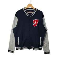 Champion チャンピオン コットンスタジャン アウター ブルゾン インドネシア製 Lサイズ ネイビー