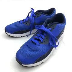 05w19486 ナイキ NIKE  Air Max 90 Ultra 2.0 Essential  ブルー  26.0cm US8 UK7 EU41 ベトナム製 メンズ  スニーカー  875695-400  【中古品】