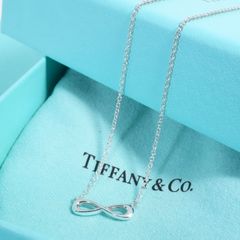 152 美品 ティファニー ネックレス インフィニティ シルバー925 - メルカリ