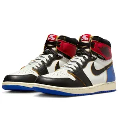 NIKE fragment design UNION JORDAN 1 RETRO High OG Varsity RED 28cm IO7847-002 ナイキ フラグメントデザイン ユニオン エアジョーダン レッド スニーカー 靴 未使用