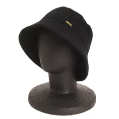 カシラ CA4LA 美品 ハット ウール 黒 ブラック 帽子