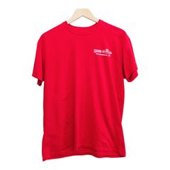 GILDAN ギルダン プリントTシャツ サイズM 赤  企業Tシャツ  アメカジ 古着