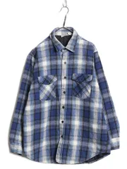 【お得なクーポン配布中!】 80s Field Stream チェック 長袖 ヘビー フランネル シャツ メンズ L ヴィンテージ 中綿 キルティング ライナー付き ネルシャツ ジャケット