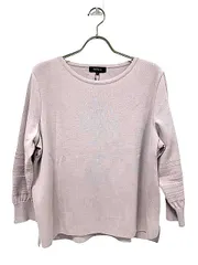 【未使用】【新古品】Reflect　リフレクト　ニット　11号　Lサイズ　半袖ニット　定価11000円　綿混ニット 　春夏＿S23＿＿セルモアから出品＿s-0887-r23