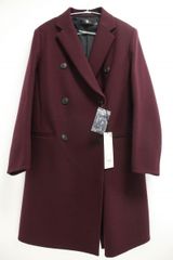 UNIQLO ネイビー ダブルブレスト ピーコート M - メルカリ