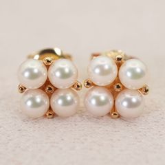 ミキモト MIKIMOTO パールピアス ダイヤモンドPE-864MU - メルカリ