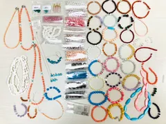 ハンドメイド材料　まとめ売り　キングマンターコイズ　サルデーニャ珊瑚　他　！