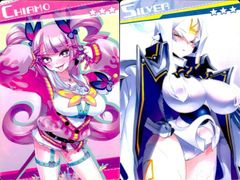 ux391 カードコネクト  美少女カード チアモ シルバー まとめ カード　まとめ