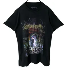 S 呪術廻戦 アニメ キャラT キャラクター ビッグプリント 虎杖 宿儺 ブラック 黒 Tシャツ レディース ユニセックス メンズ 古着 半袖 CHM