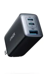 【新着商品】Anker PowerPort III 3-Port 65W Pod 【USB PD 充電器】iPad iPhone Galaxy ノートPC 対応（ブラック）