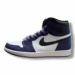 NIKE Air Jordan 1 Retro High OG ジョーダン1 コートパープル スニーカー ナイキ 555088-500 パープル 30cm （10368M）