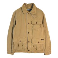 Polo by Ralph Lauren ポロ ラルフローレン HBT ヘリンボーンツイル ハンティングジャケット ベージュ(メンズ S)中古 古着 X5947