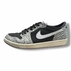 NIKE Air Jordan 1 Retro Low OG セメントダンク スニーカー ナイキ CZ0790-001 ブラック 30cm （11081M）