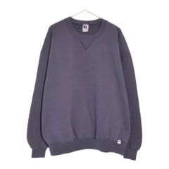 90年代 USA製 RUSSELL ATHLETIC ラッセル 無地 スウェット 大きいサイズ パープル(メンズ XXL)中古 古着 X5954