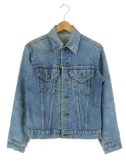 【現状渡し品】Levi's リーバイス 70'S 80'S 4th DENIM JACKET 70505 4TH デニムジャケット ライトアウター スモールe ボタン裏刻印1 【146-231220-kk-14-tag】