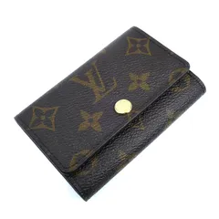 LOUIS VUITTON ルイ・ヴィトン ミュルティクレ 6 キーケース モノグラム ブラウン M62630 IC ユニセックス 中古 美品