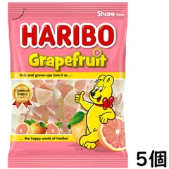 ハリボー グレープフルーツ 175g×5個 賞味期限2027/02のサムネイル