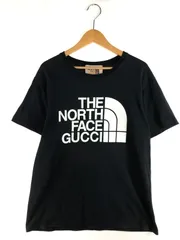 【中古品】GUCCI グッチ × THE NORTH FACE ザ・ノースフェイス LOGO PRINT TEE 615044 XJDBZ ロゴ プリント Tシャツ 半袖Tシャツ 【141-250817-na-04-tag】