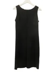 セオリー Theory ワンピース ノースリーブ 膝下丈 ブラック 黒 2