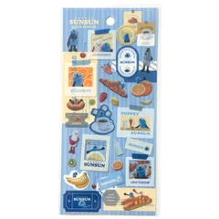 パペットスンスン クリアシール BREAKFAST(B)