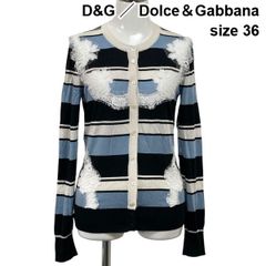 Dolce & Gabbana パイソン襟 半袖ニット 38ロング - メルカリ