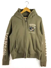 【中古品】VANSON バンソン × TOM&JELLY COTTON トム＆ジェリーコットン コラボ FULL ZIP HOODIE フルジップ フーディー パーカー 【145-251022-rt-09-tag】