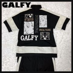 ガルフィー GALFY ヒョウ柄 半袖ジャージ上下 セットアップスーツ t3d 