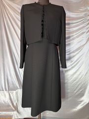◎当日発送可能【美品】クロエ 高級礼服 大き目の7号 取り外しリボン 