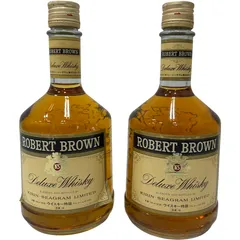 【兵庫県の方のみ購入いただけます】2本セット キリンシーグラム ロバートブラウン ４３度 ７６０ml  オールドボトルのサムネイル