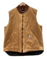 90年代 星タグ 腰ゴム アメリカ製 カーハート ダックベスト グッド