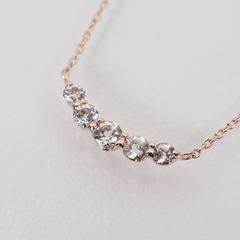 美品⭐️Jouete K10 PG ダイヤモンド ネックレス 5連 ジュエッテ