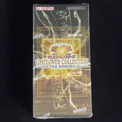 遊戯王 LIMIT OVER COLLECTION THE HEROES　シュリンク付き　未開封　アジア版