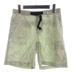 ザノースフェイス THE NORTH FACE ノベルティクラスファイブカーゴショーツ ハーフ ショートパンツ ナイロン 総柄 NBW41745 黄緑 ライトグリーン M