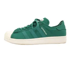 アディダス adidas スニーカー スーパースター B36080 26cm 緑 グリーン