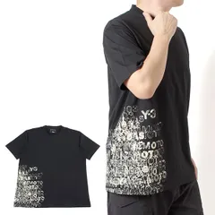 26SSモデル ワイスリー Y-3(adidas×Yohji Yamamoto) グラフィック ショートスリーブ Tシャツ GFX SHORT SLEEVE TEE【BLACK】 KR2223 BLACK/【2026SS】m-tops