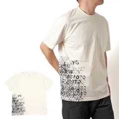 26SSモデル ワイスリー Y-3(adidas×Yohji Yamamoto) グラフィック ショートスリーブ Tシャツ GFX SHORT SLEEVE TEE【CHALK WHITE】 KR2224 【2026SS】