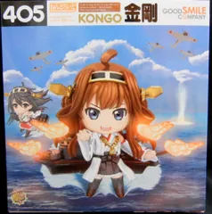 グッドスマイルカンパニー 艦隊これくしょん 艦これ ねんどろいど 金剛 特典スリーブ&台座付き 405