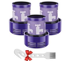 【969082-02専用・誤購注意】ダイソン V10/SV12 互換フィルター ダイソン 掃除機 V10 SV12 シリーズ用 フィルター 全機種対応ではなく コードレス掃除機 互換フィルター 交換品 3個入り 洗濯可能