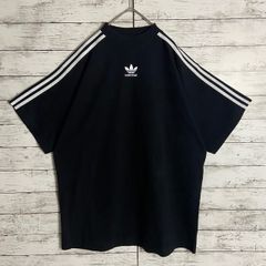バレンシアガ × アディダス センターロゴ Tシャツ 半袖 スリーライン 