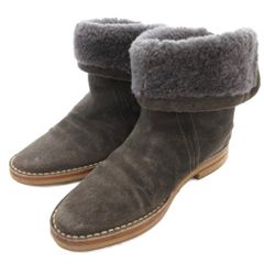 箱付き】JIMMY CHOO ジミーチュウ 36 オレンジ スエード パンプス