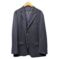 J.PRESS ジェイプレス テーラードジャケット 紺シングルブレザー 紺ブレ 金ボタン 021-5 437980 8004102 サイズ 40