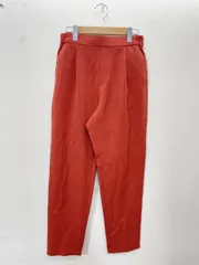 green label relaxing グリーンレーベルリラクシング ワイド テーパード タック パンツ size40/L相当/レッドオレンジ ■■レディース