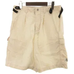 ナイキ NIKE ACG ハーフ カーゴ パンツ ショート ナイロン 白系 オフホワイト 32 大きいサイズ