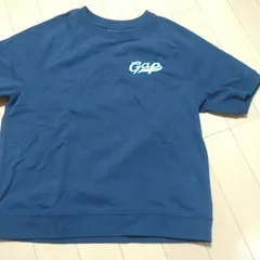 半袖トレーナー　半袖スウェット　GAP　140 ネイビー