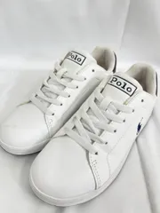 POLO RALPH LAUREN ポロ ラルフローレン HERITAGE COURT 2 ヘリテージコート 2 ローカット スニーカー size23.0/白 ■■レディース