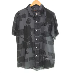 アンダーカバー UNDERCOVER 03SS Scab期 Rayon Shirt レーヨン シャツ 希少 Archive アーカイブ UNDERCOVERISM Y2K  U307 半袖シャツ グレー Mサイズ 103MT-4221のサムネイル