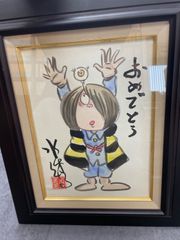 千と千尋の神隠し 宮崎駿直筆サインカラー色紙証明書額装本付 激レア